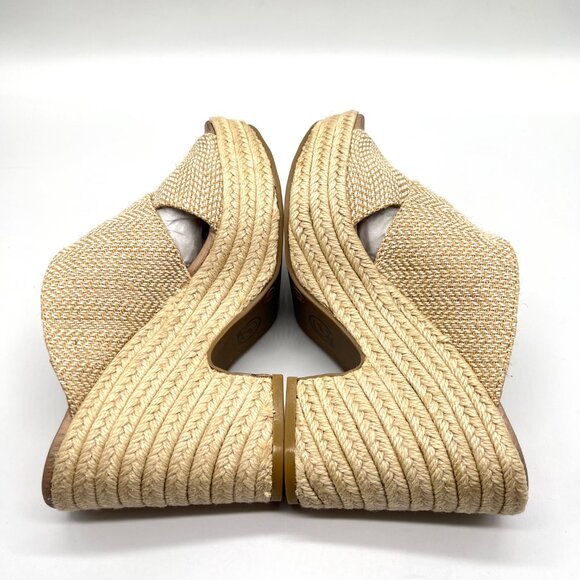 Chinese Laundry‎ Womens Size 7 Espadrilles Wedge Platforms Sandals Shoes - Picture 8 of 16